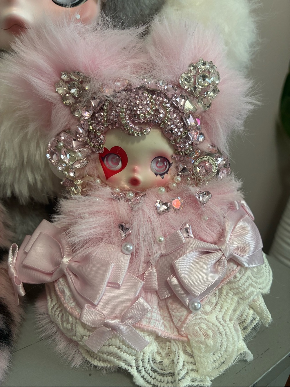 Authentic Skullpanda with beautiful custom bling
